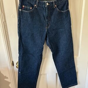 Guess Men’s Dark Blue Relaxed Jeans